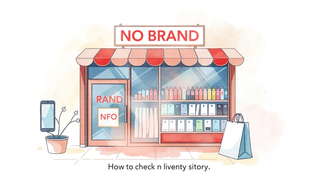 재고 조회, 어떻게 할까요? (watercolor 스타일)