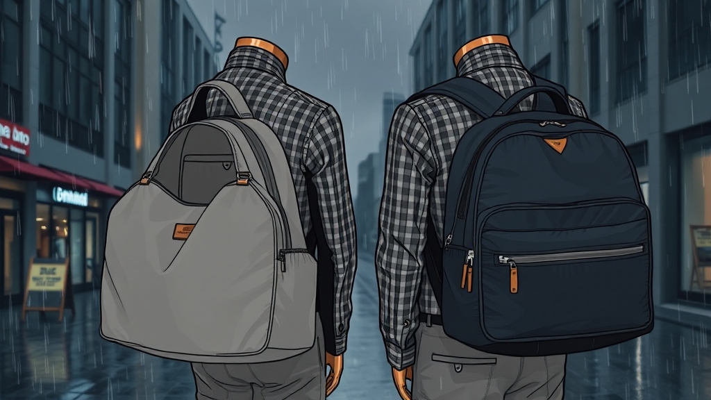 소재 품질과 내구성 비교 (illustration 스타일)