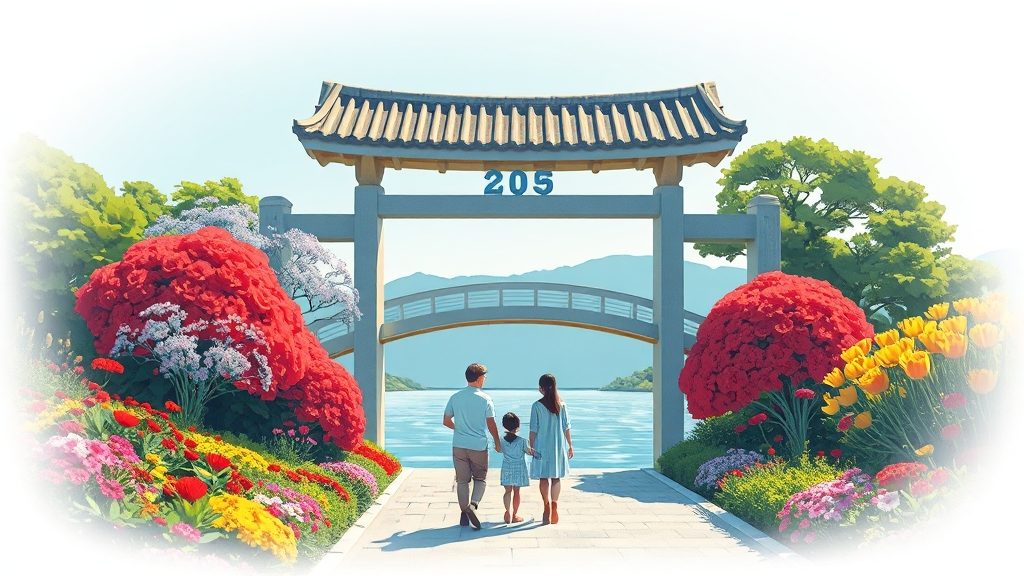 순천 국가정원 기본 정보 (illustration 스타일)