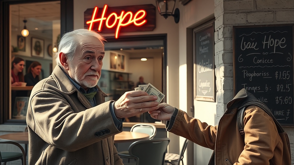 정부 지원 생계비 대출 (realistic 스타일)