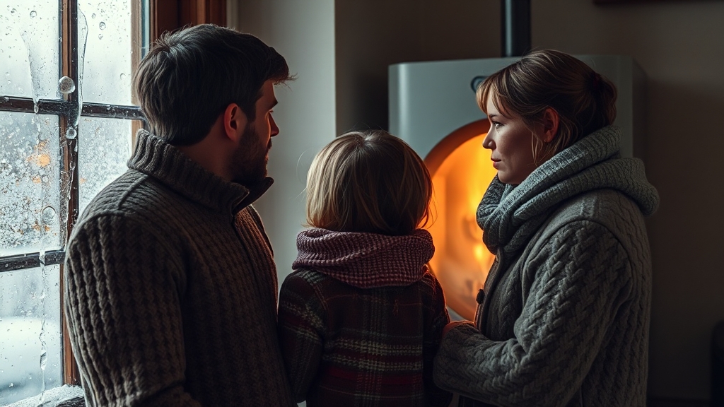 난방비 절약 꿀팁 (realistic 스타일)