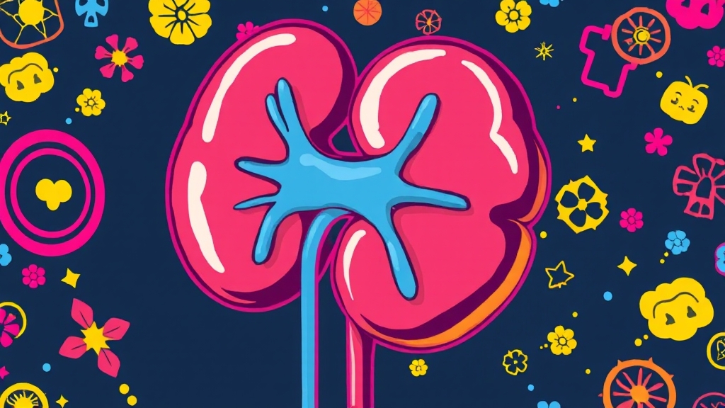 신장병 예후와 장기적 영향 (popart 스타일)