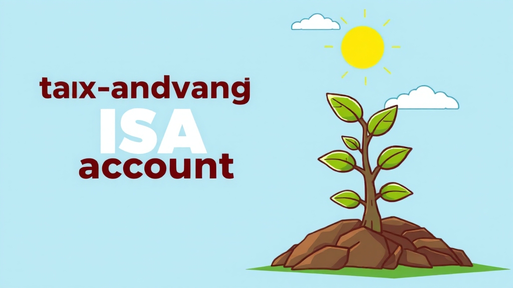 ISA 계좌 장단점 (cartoon 스타일)
