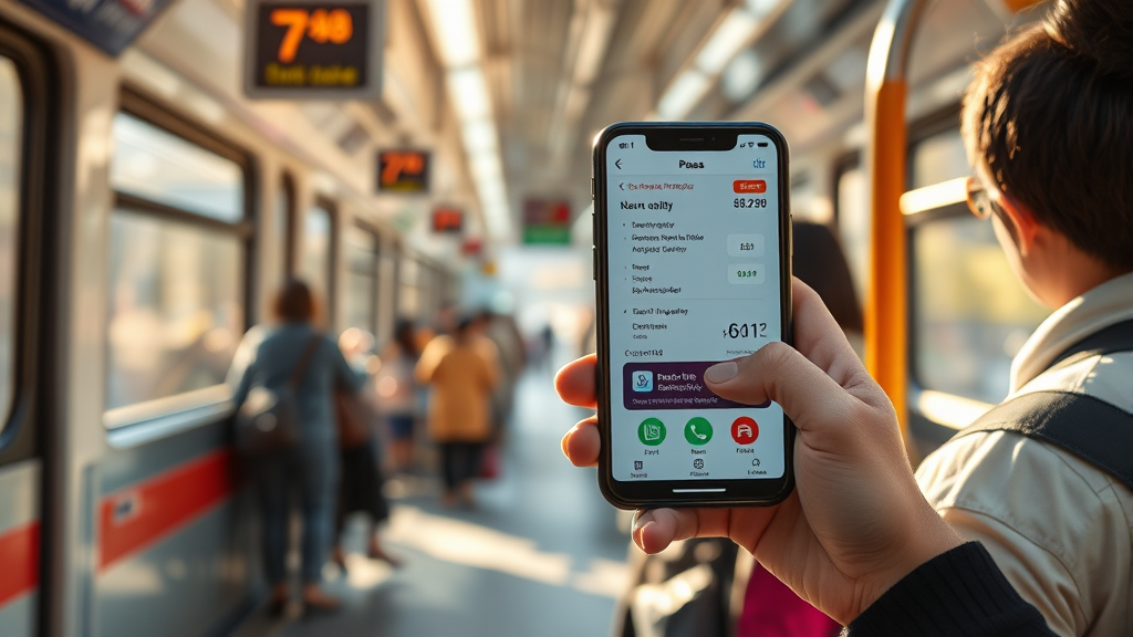 기존 K-패스 이용자 전환 안내 (realistic 스타일)