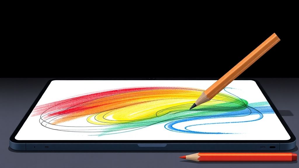 애플펜슬 및 키보드 지원 (illustration 스타일)