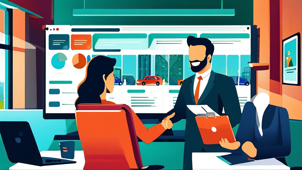 메리츠화재 자동차보험 보상 절차 및 필요 서류 안내 (cartoon 스타일)