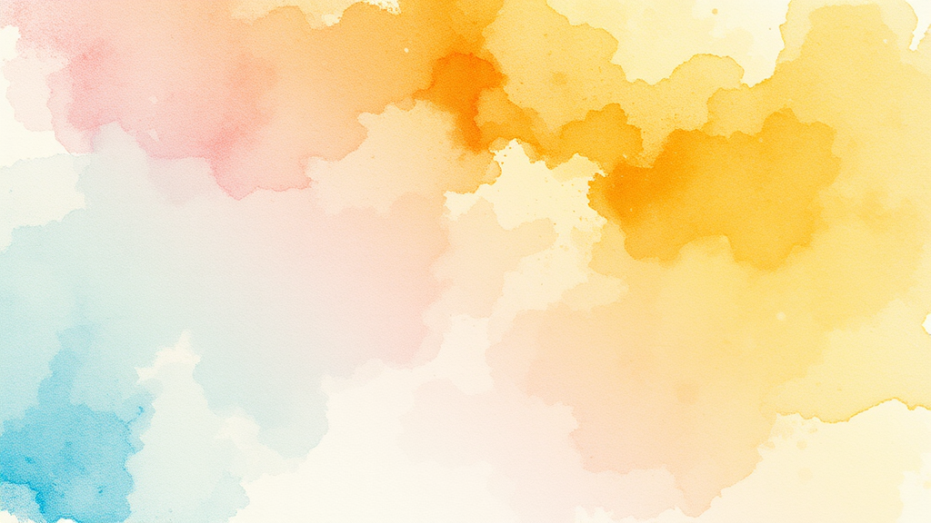 카무트 효소의 놀라운 효능 (watercolor 스타일)