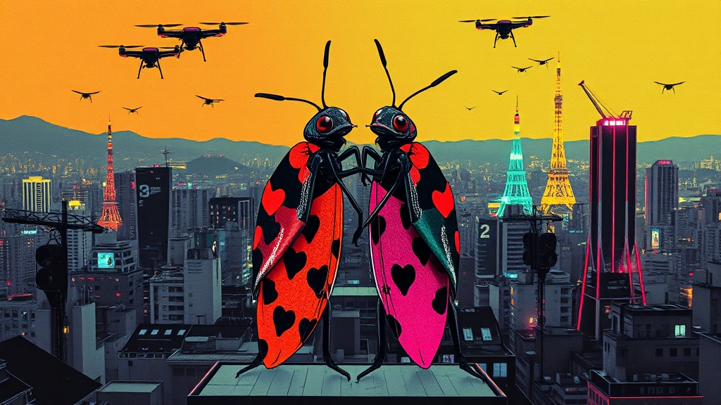 러브버그, 민원 현황 및 대응 (popart 스타일)