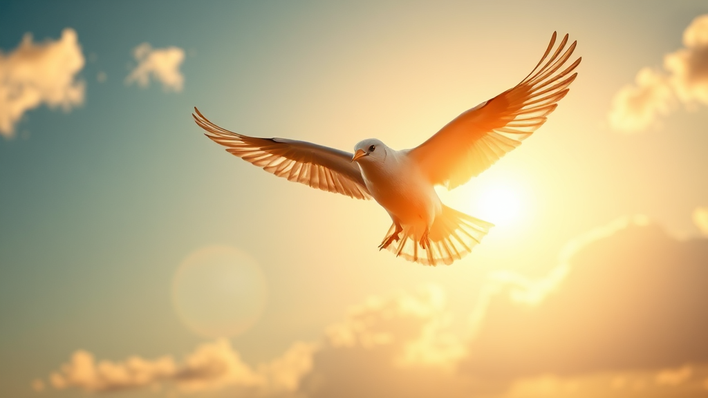 희망을 향한 발걸음 (realistic 스타일)