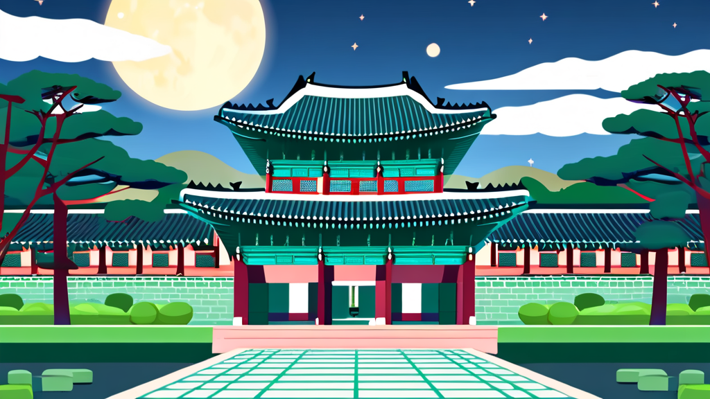 창덕궁 달빛기행 후기 & 현장 방문 전 알아야 할 모든 것 (illustration 스타일)