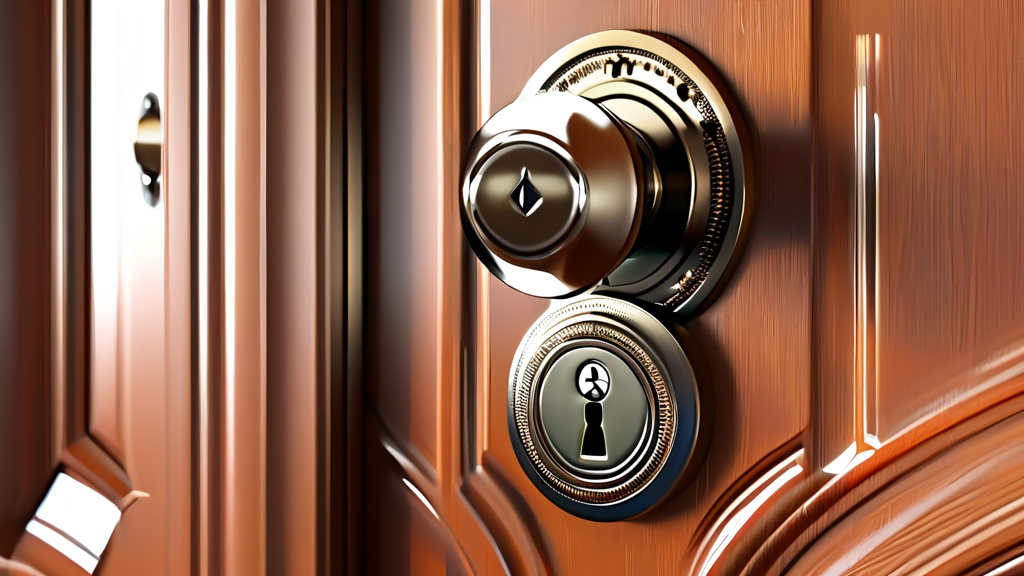 새 비밀번호 설정, 이것만은 꼭 확인하세요 (realistic 스타일)