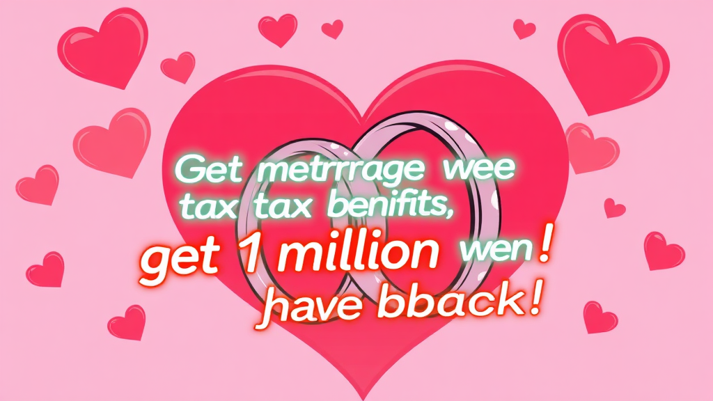 결혼공제 핵심 정보 (cartoon 스타일)