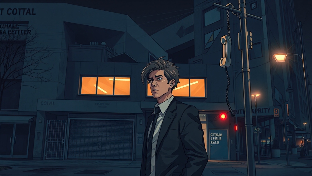 긴급 용무 발생 시 대처 가이드 (illustration 스타일)