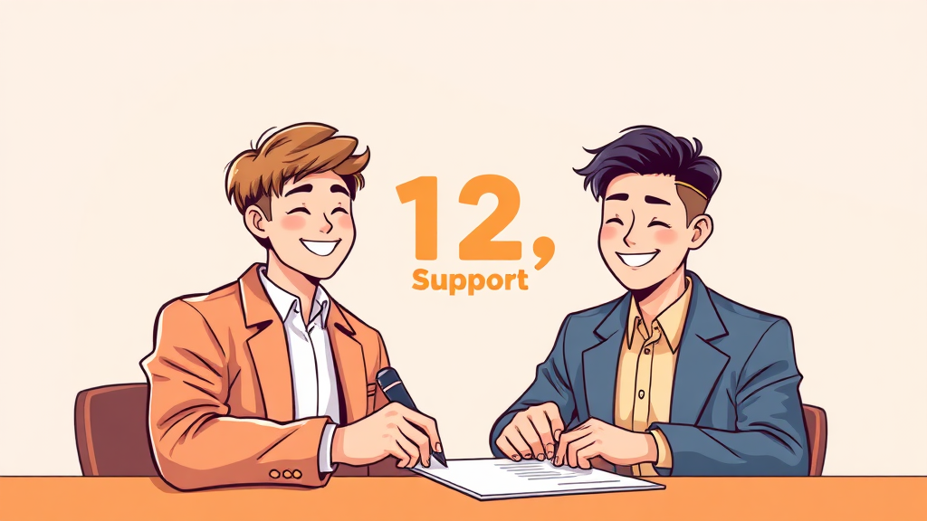 지원 금액 및 방식: 최대 1,200만원 (illustration 스타일)