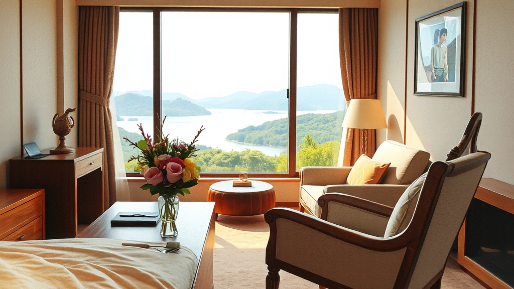 숙박 후기 및 꼭 알아둘 점 (realistic 스타일)