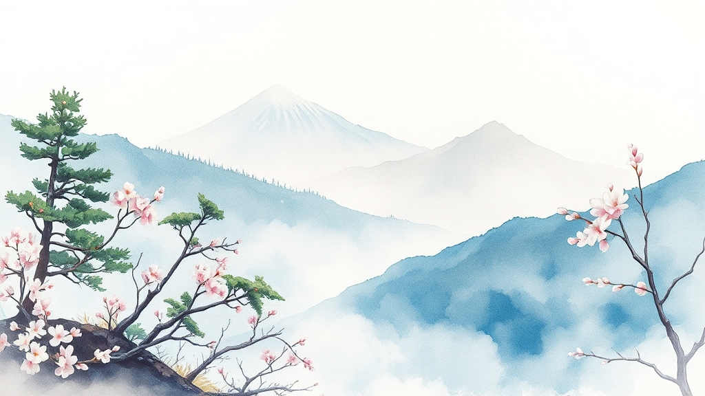 엔화 환율 전망에 영향을 미치는 주요 변수 (watercolor 스타일)