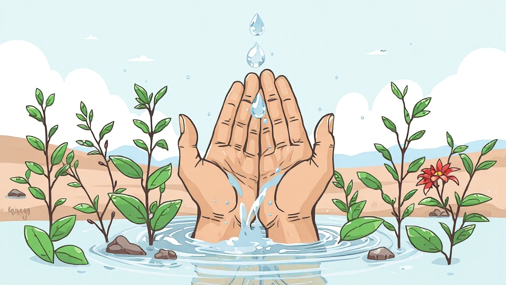 결론: 지속 가능한 미래를 위해 (illustration 스타일)