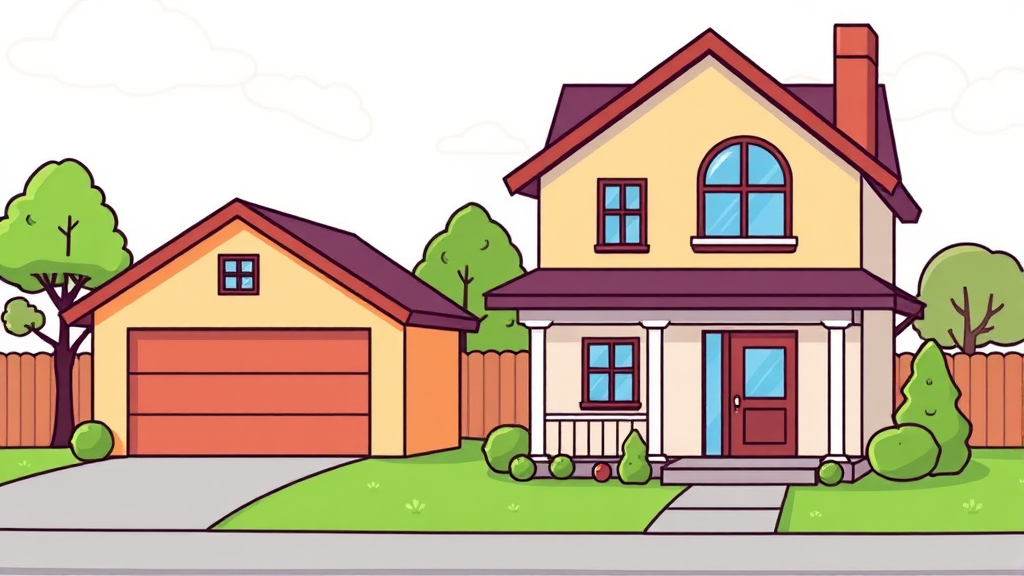 보험사 주택담보대출, 이것만은 꼭 알아두세요! (cartoon 스타일)