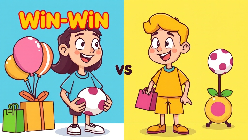 상생페이백 vs 소비복권 2차 (cartoon 스타일)