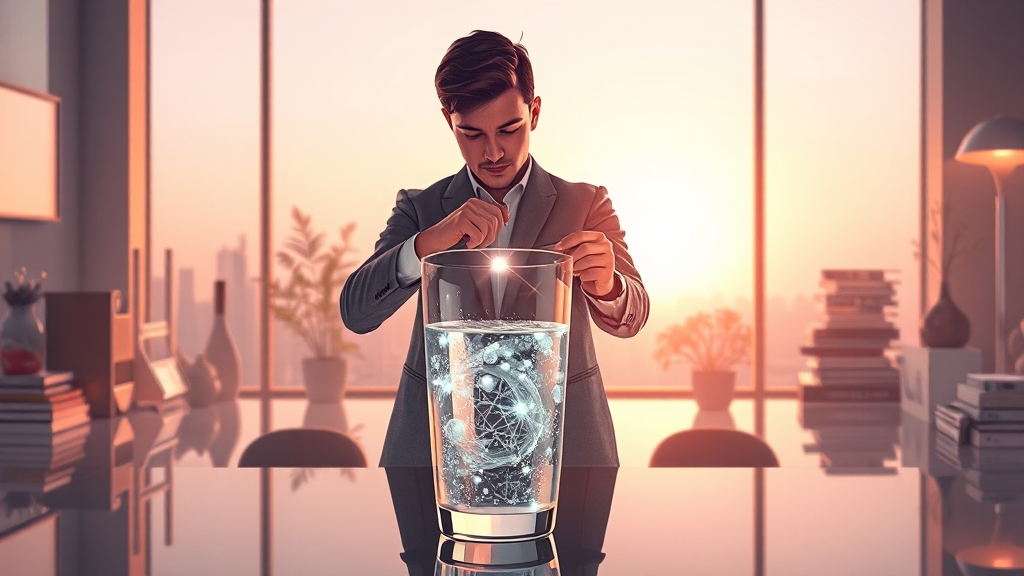 바이오해킹 모닝 스택이란? (illustration 스타일)