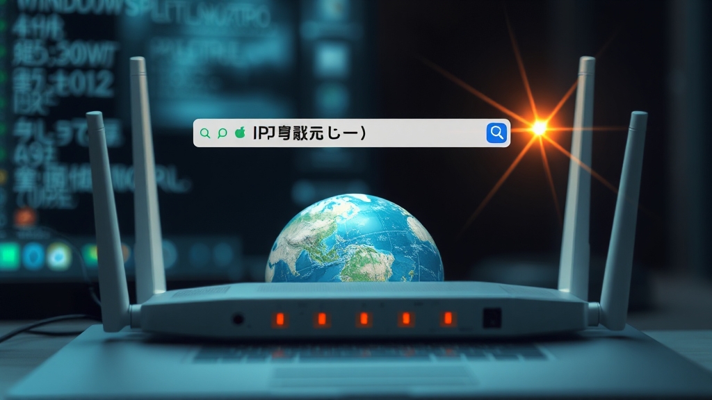 내 IP 주소, 어떻게 확인하지? (realistic 스타일)