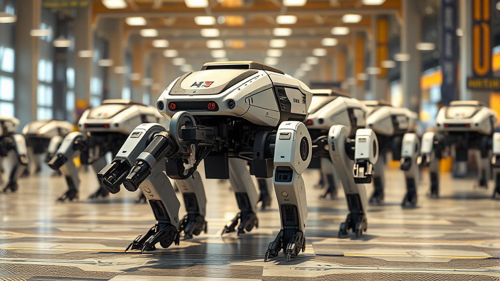 산업 IT 과학 주요 소식 (realistic 스타일)