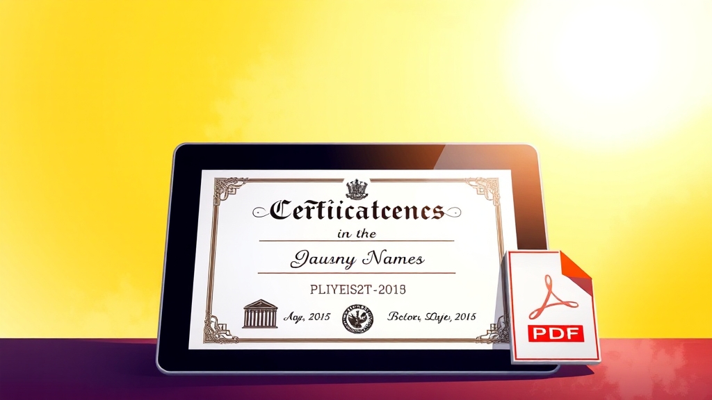 웹민원센터로 졸업증명서 발급 (illustration 스타일)