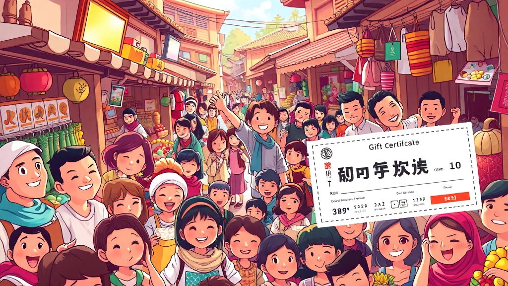 온누리상품권, 왜 좋을까? (cartoon 스타일)