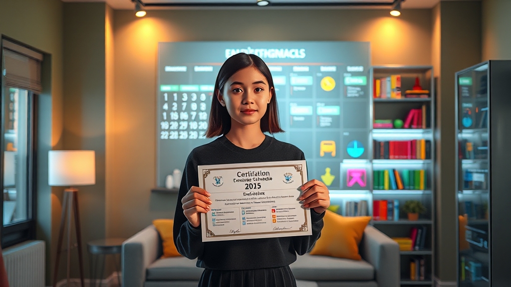 자격 요건은 무엇일까요? (realistic 스타일)