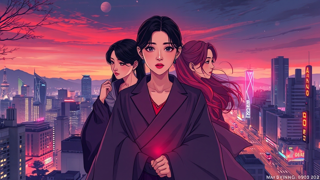 방영 일정 및 채널 정보 (illustration 스타일)