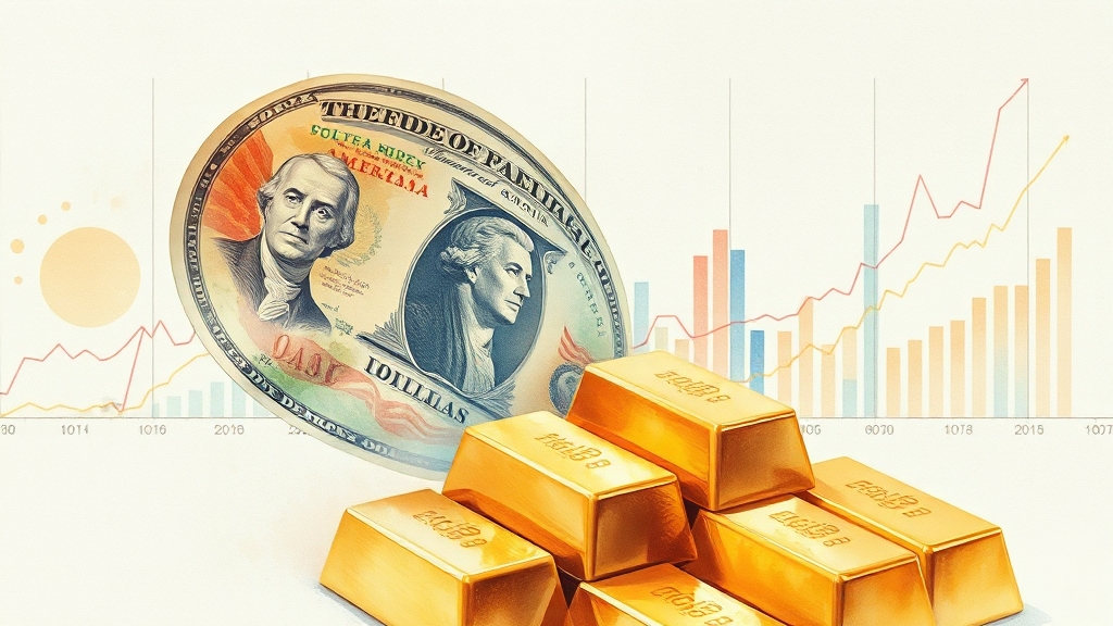 금 시세 예측, 경제 지표 활용법 (watercolor 스타일)