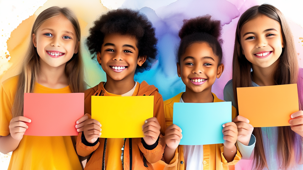 평생교육이용권, 누구에게나 열린 배움의 기회 (watercolor 스타일)