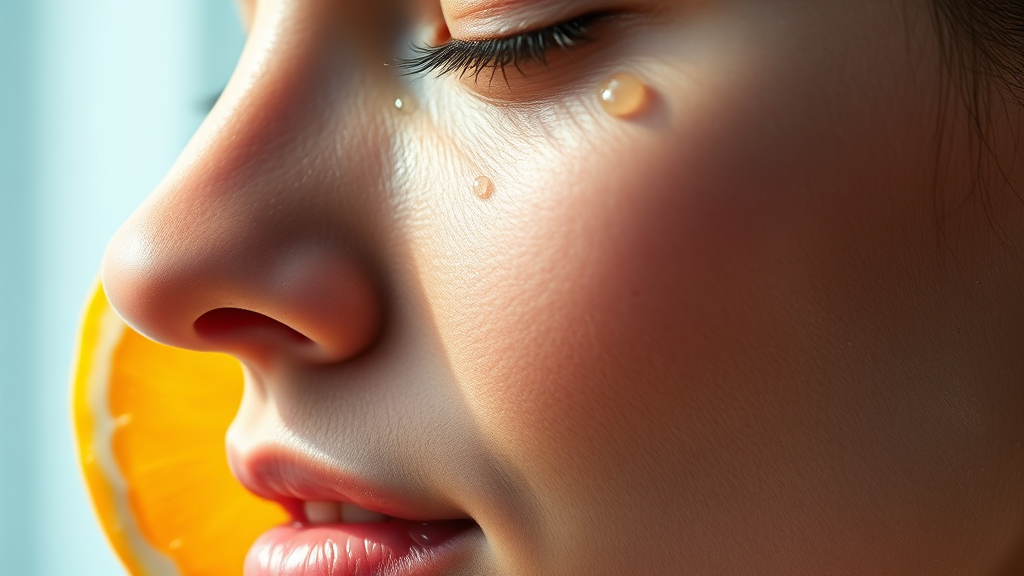 비타민 C 피부톤 개선