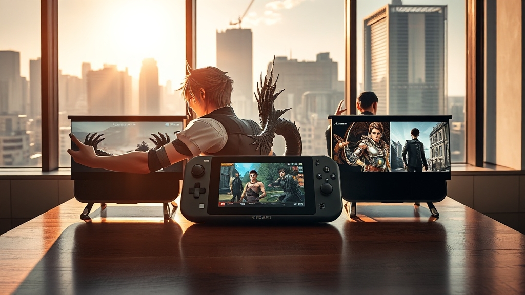 추억 소환! 클래식 게임의 귀환 (realistic 스타일)