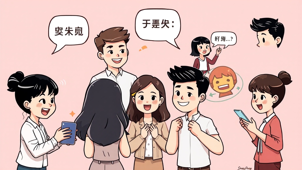 테스트 진행 방법 및 질문 예시 (cartoon 스타일)