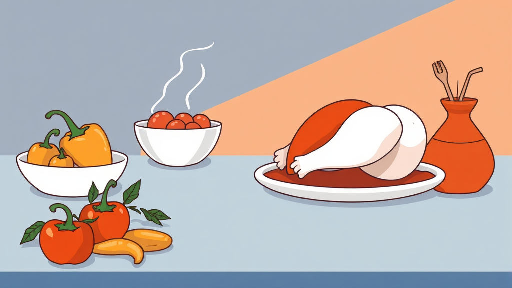 대상포진에 좋은 음식 BEST 4 (illustration 스타일)