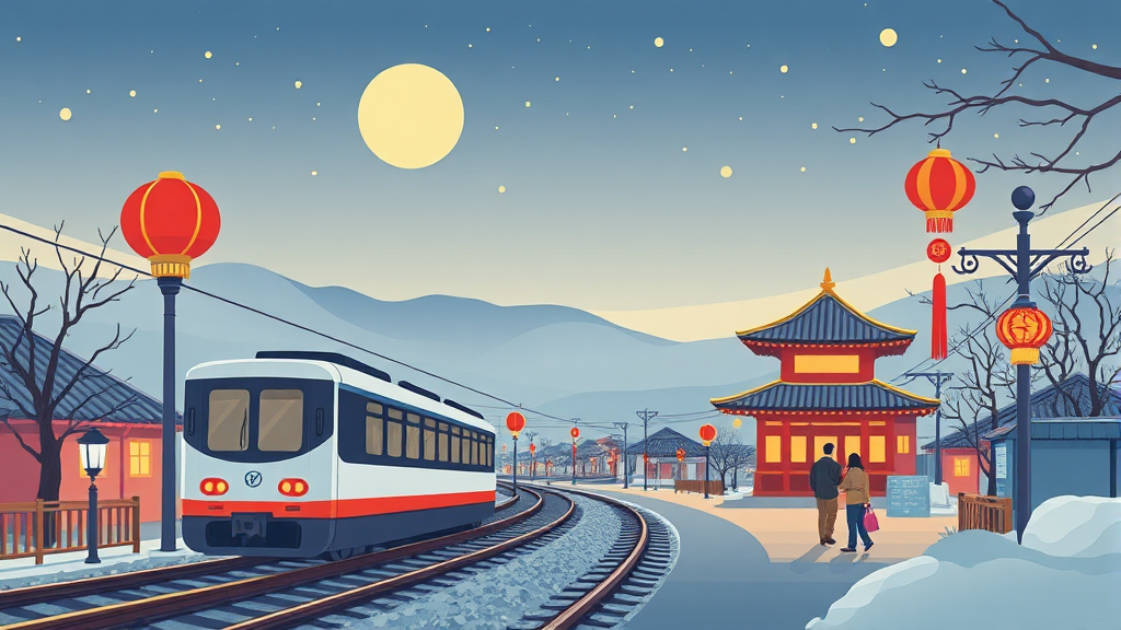 KTX 역귀성 할인 개요 (illustration 스타일)