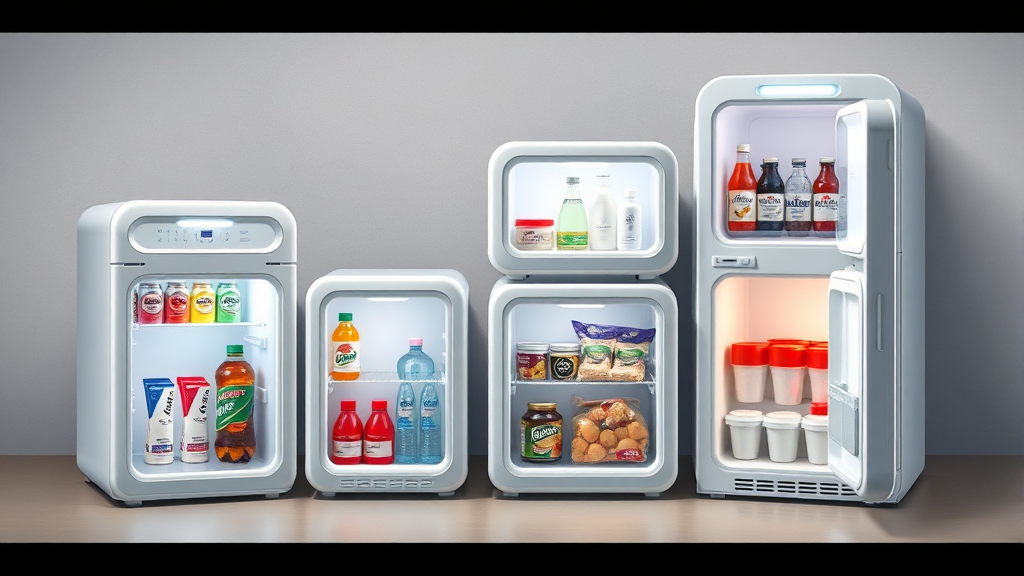 용량 선택: 무엇을 담을 건가요? (realistic 스타일)