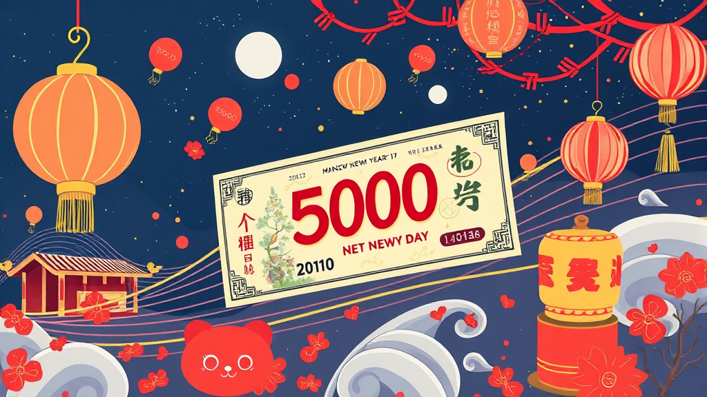 물가 상승 시대, 세뱃돈 트렌드는? (illustration 스타일)