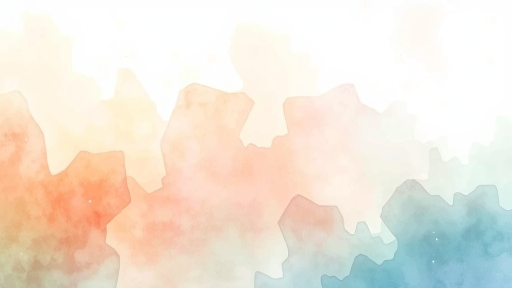 투자 전략 및 고려 사항은? (watercolor 스타일)