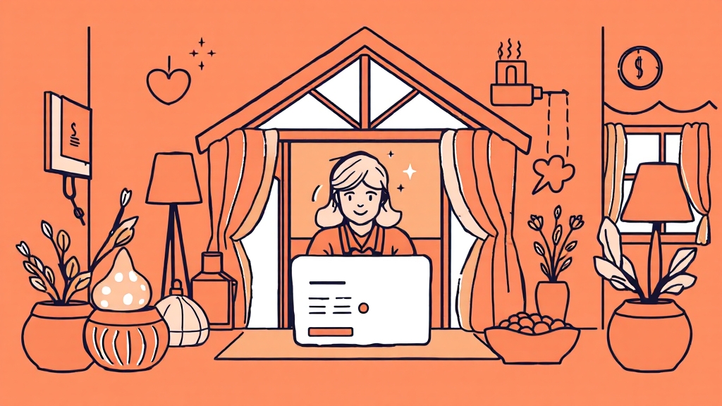 신청 방법 (온라인/주민센터) (illustration 스타일)