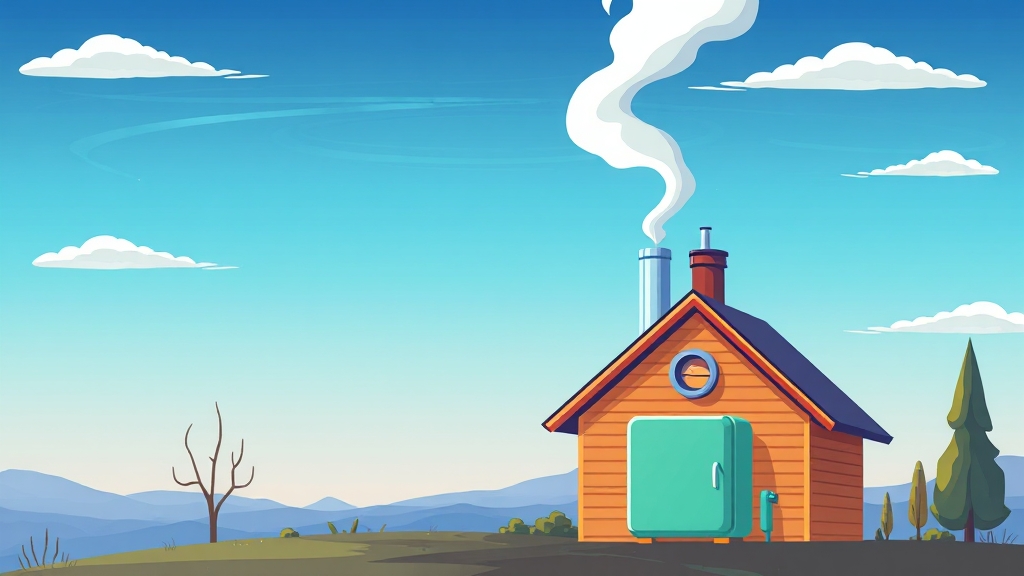 친환경 보일러, 지금 바로 신청하세요! (cartoon 스타일)