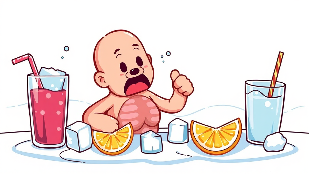 얼죽아와 건강, 괜찮을까요? (cartoon 스타일)