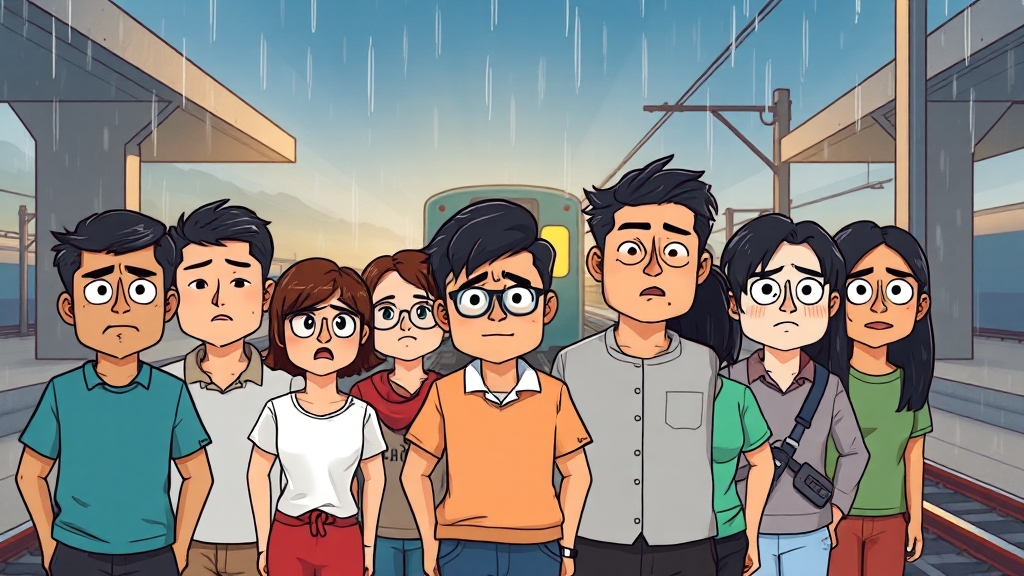 예매 실패 시 대처 및 추가 정보 (cartoon 스타일)