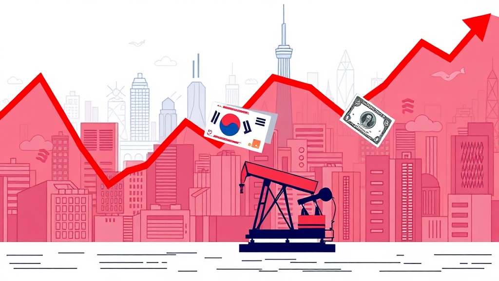 주요 경제 및 금융 동향 (illustration 스타일)