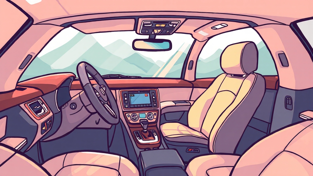 GV70 실내 공간, 얼마나 넓어졌나? (cartoon 스타일)