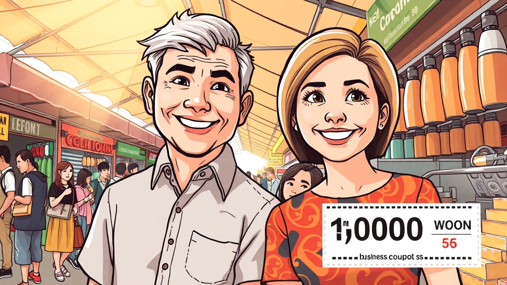 소비쿠폰, 왜 지급될까? (cartoon 스타일)