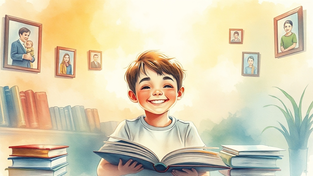 난독증 아동, 어떻게 지원해야 할까요? (watercolor 스타일)