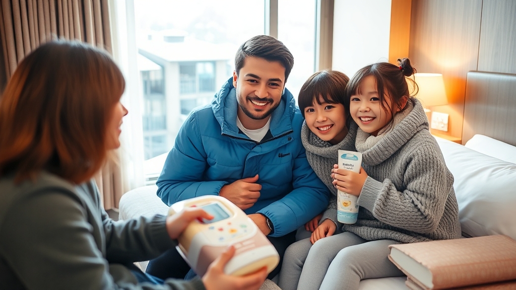 예약 정보 및 이용 팁 (realistic 스타일)