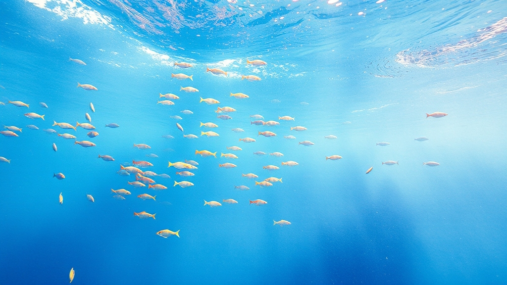 울릉도 해양 액티비티 (watercolor 스타일)